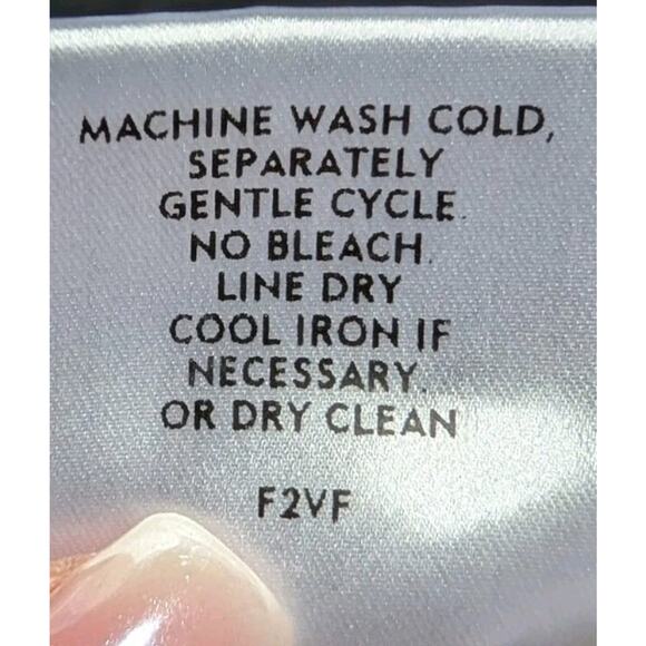 Eileen Fisher Black Viscose Faux Wrap Asymmetrical Hem Black Jersey Midi Skirt S - Picture 6 of 6